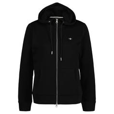 GANT Sweatjacke Sweatjacke Damen Schwarz