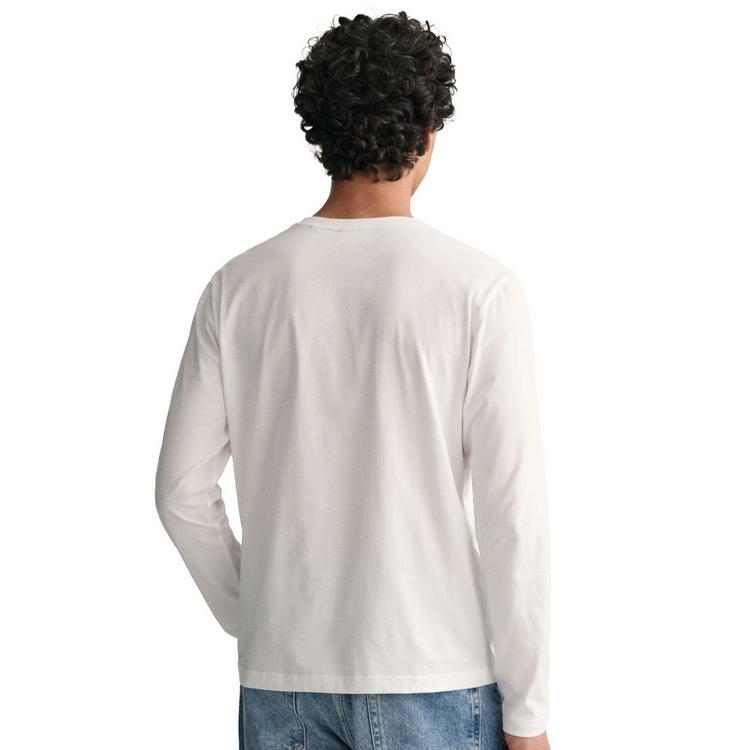 GANT GANT Longsleeve T-Shirt Herren - Wei&szlig; - 1 | SportScheck