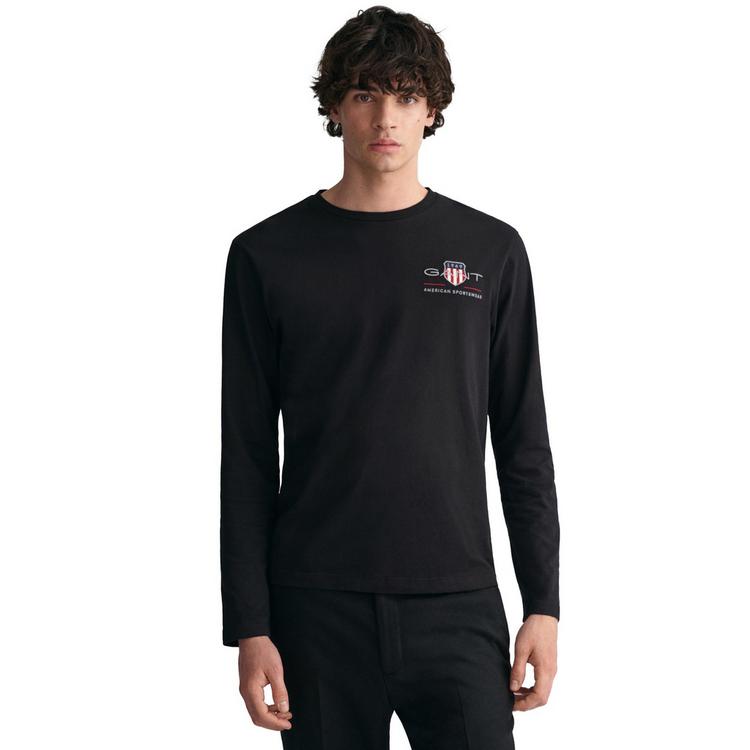 GANT GANT Longsleeve T-Shirt Herren - Schwarz - 0 | SportScheck
