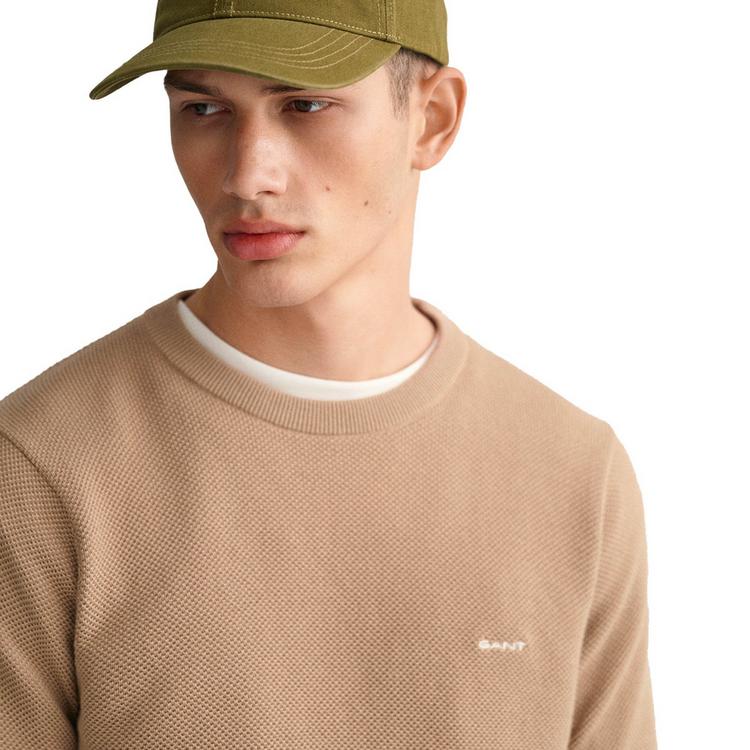 GANT GANT Strickpullover Strickpullover Herren - Beige (Dark Khaki) - 2 | SportScheck