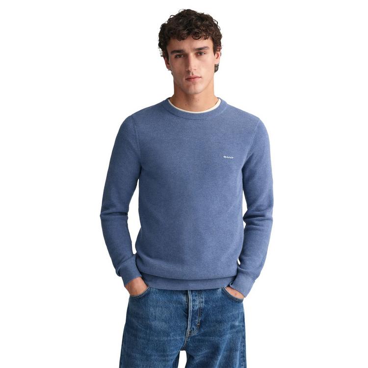 GANT GANT Strickpullover Strickpullover Herren - Jeansblau Melange - 4 | SportScheck