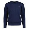 GANT Strickpullover Strickpullover Herren - Jeansblau Melange