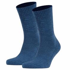 Falke Socken Freizeitsocken Blau (Denim)
