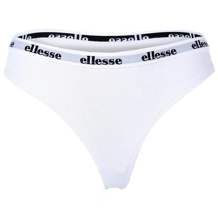 Ellesse Ellesse String Unterhose Damen - Schwarz/Wei&szlig;/Grau - 4 | SportScheck