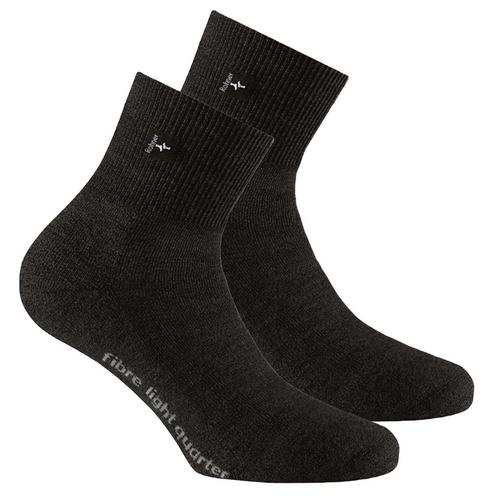 Rückansicht von Rohner Socken Freizeitsocken Schwarz