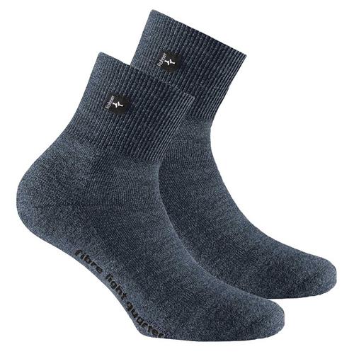 Rückansicht von Rohner Socken Freizeitsocken Blau