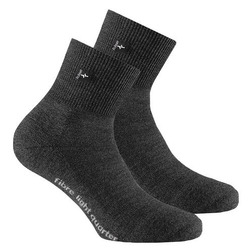 Rückansicht von Rohner Socken Freizeitsocken Anthrazit