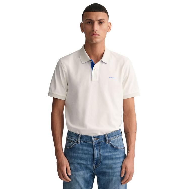 GANT GANT Poloshirt Poloshirt Herren - Wei&szlig; - 0 | SportScheck