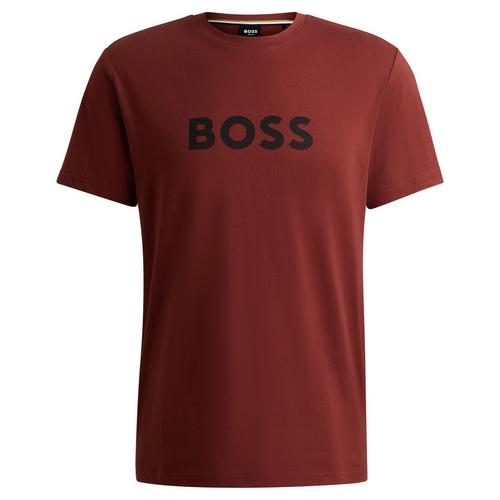 Rückansicht von Boss T-Shirt T-Shirt Herren Rotbraun