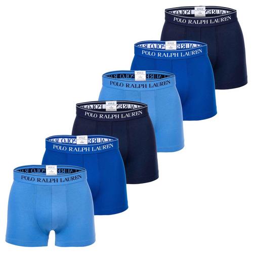 Rückansicht von Polo Ralph Lauren Boxershort Hipster Herren Blau/Dunkelblau