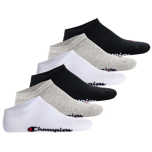 Rückansicht von CHAMPION Socken Freizeitsocken Schwarz/Weiß/Grau