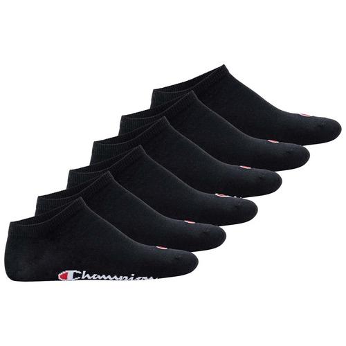 Rückansicht von CHAMPION Socken Freizeitsocken Schwarz