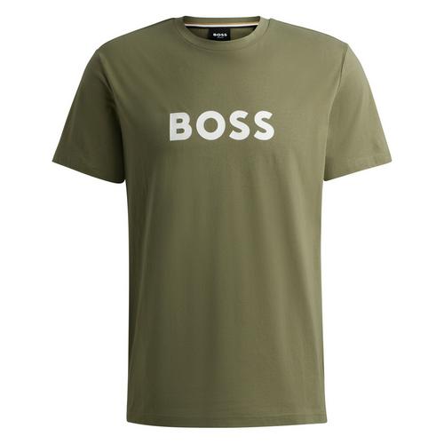 Rückansicht von Boss T-Shirt T-Shirt Herren Khaki