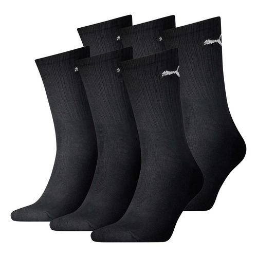 Rückansicht von PUMA Socken Freizeitsocken Schwarz