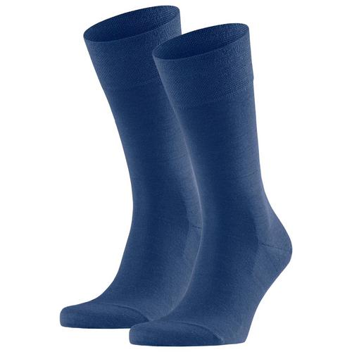 Rückansicht von Falke Socken Socken Herren Blau