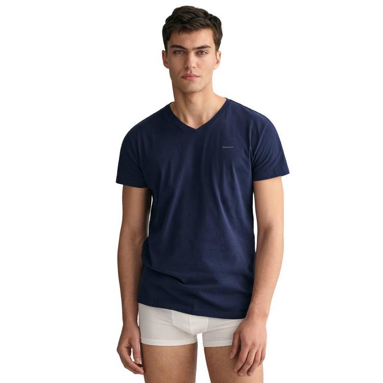 GANT GANT T-Shirt T-Shirt Herren - Marineblau/Wei&szlig; - 1 | SportScheck