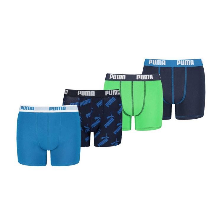 PUMA PUMA Boxershort Unterhose Jungen - Gr&uuml;n/Blau - 0 | SportScheck