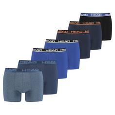 HEAD Boxershort Hipster Herren Blau/Schwarz/Orange