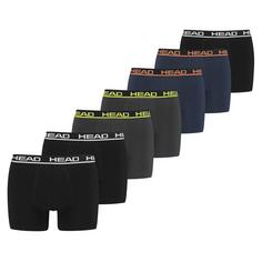 HEAD Boxershort Hipster Herren Schwarz/Blau/Gelb/Orange