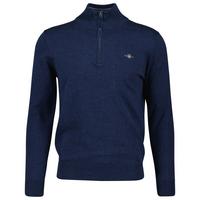 GANT Strickpullover Strickpullover Herren - Jeansblau Melange