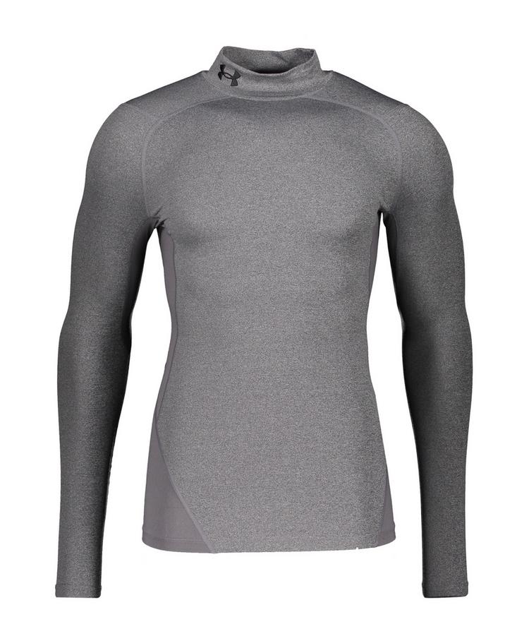 Under Armour Under Armour Baselayer ColdGear Comp Mock T-Shirt Laufshirt Herren - grau - 0 | SportScheck