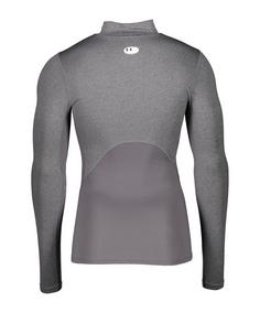 Rückansicht von Under Armour CG Crew Sweatshirt Laufshirt Herren grau