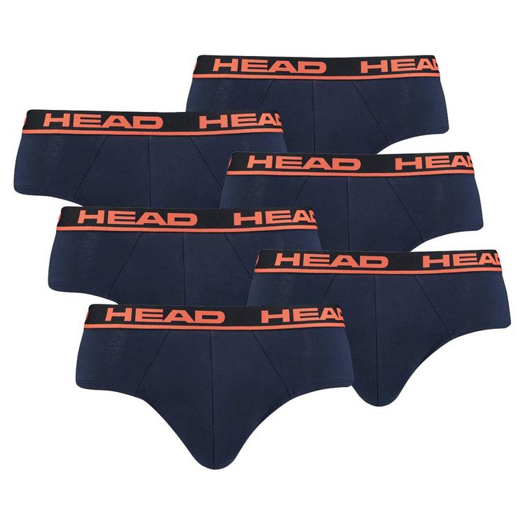 HEAD HEAD Slip Unterhose Herren - Blau/Orange - 0 | SportScheck