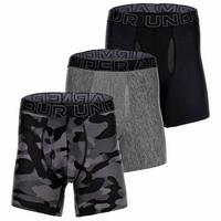 Under Armour Boxershort Unterhose Herren - Schwarz/Grau