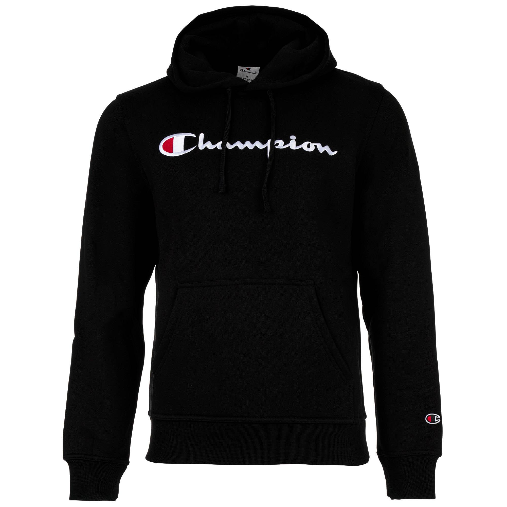 Black and white champion sweater online