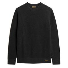 Superdry Strickpullover Strickpullover Herren Schwarz
