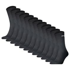 PUMA Socken Freizeitsocken Schwarz/Weiß/Grau