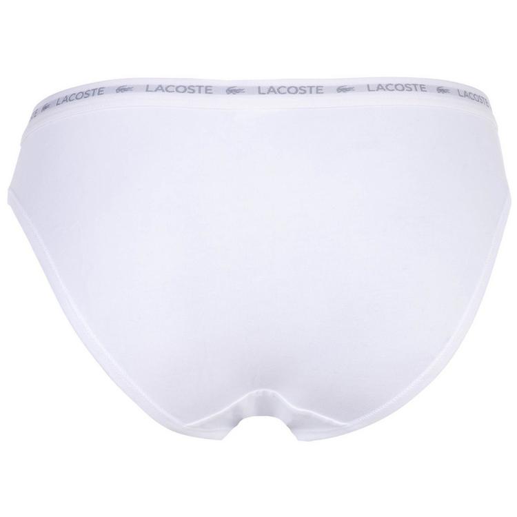 Lacoste Lacoste Slip Unterhose Damen - Schwarz/Schwarz/Grau/Wei&szlig; - 5 | SportScheck