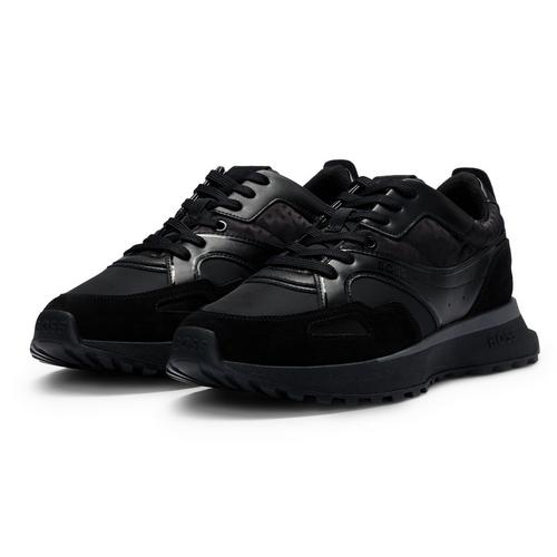 Rückansicht von Boss Sneaker Sneaker Herren Schwarz