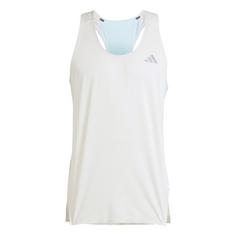 adidas New York City Running Singlet Tanktop Herren Off White / Semi Flash Aqua