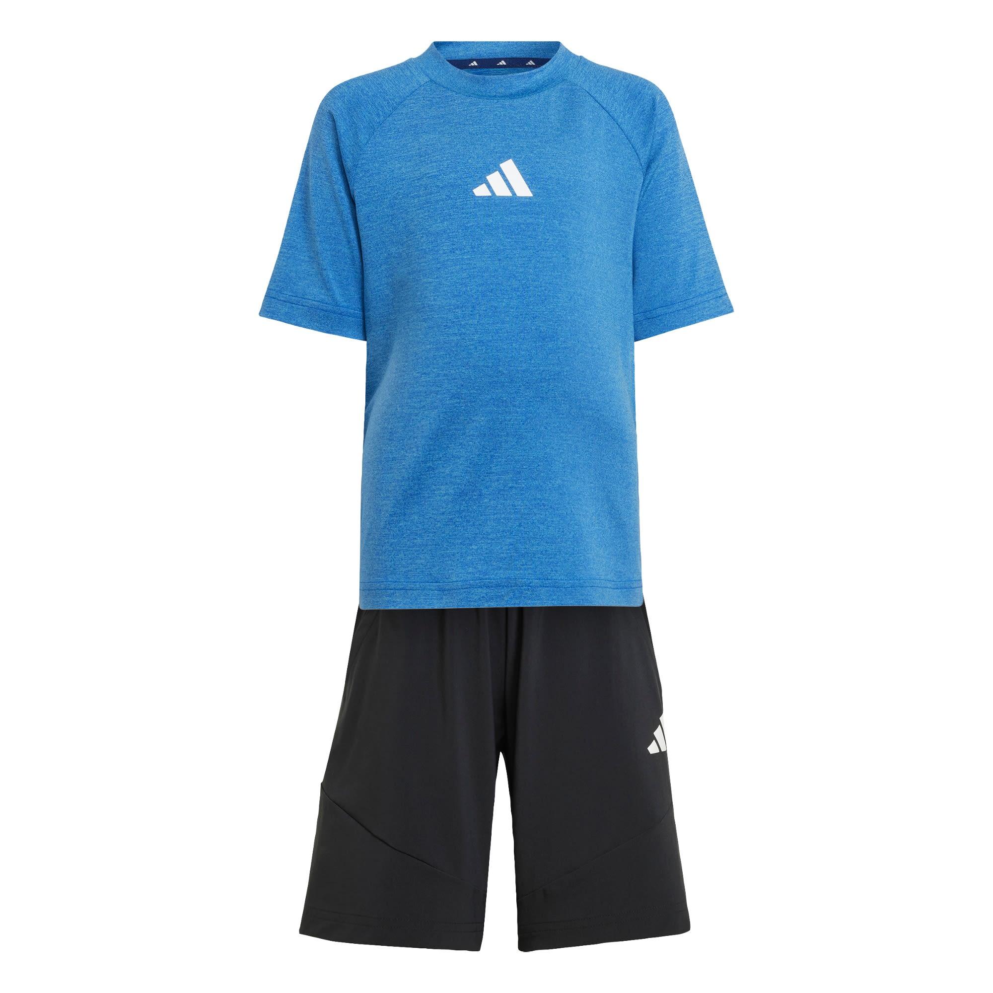 Adidas All Sports Favourite Sports Kids Set Trainingsanzug Kinder Bright Cyan Royal Blue White im Online Shop von SportScheck kaufen