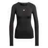 adidas TECHFIT Training Longsleeve Funktionsshirt Damen - Black