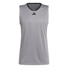 adidas adidas Basketball Legends Tanktop Funktionstank Herren Grey Three / Black