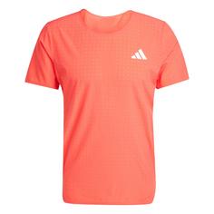 adidas Adizero Running T-Shirt Funktionsshirt Herren Semi Lucid Red