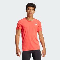 Rückansicht von adidas Adizero Running T-Shirt Funktionsshirt Herren Semi Lucid Red