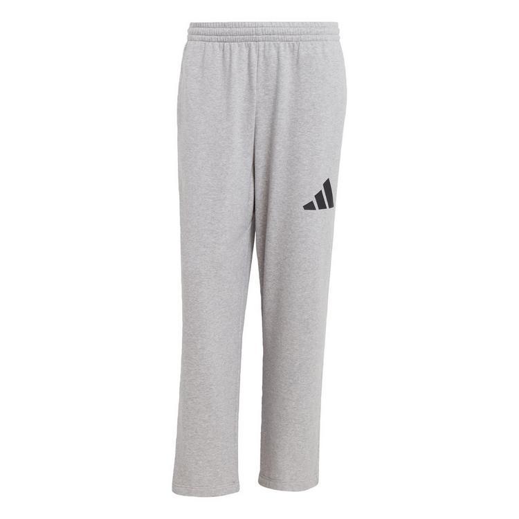 adidas adidas Essentials Wide Leg 3 Bar Logo Hose Trainingshose Herren - Medium Grey Heather / Black - 0 | SportScheck