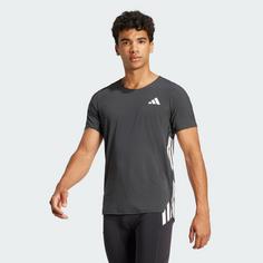 Rückansicht von adidas Adizero Running T-Shirt Funktionsshirt Herren Black