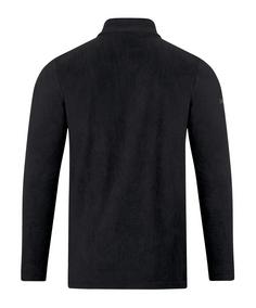 Rückansicht von JAKO Fleece Jacke Trainingsjacke Herren schwarz