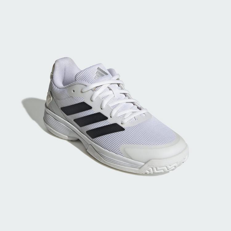 adidas adidas Ubersonic Kids Tennisschuh Tennisschuhe Kinder - Cloud White / Core Black / Silver Metallic - 3 | SportScheck