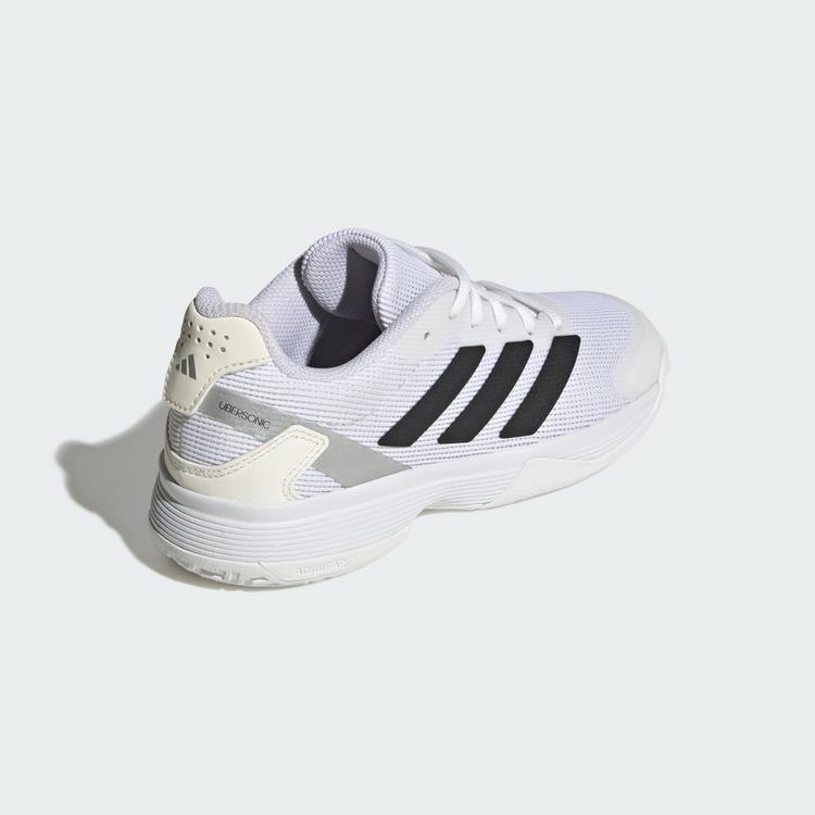 adidas adidas Ubersonic Kids Tennisschuh Tennisschuhe Kinder - Cloud White / Core Black / Silver Metallic - 4 | SportScheck