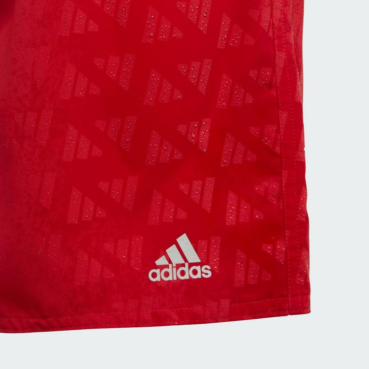 adidas adidas Water-Reactive Kids Badeshorts Badehose Kinder - Semi Lucid Red / White - 3 | SportScheck