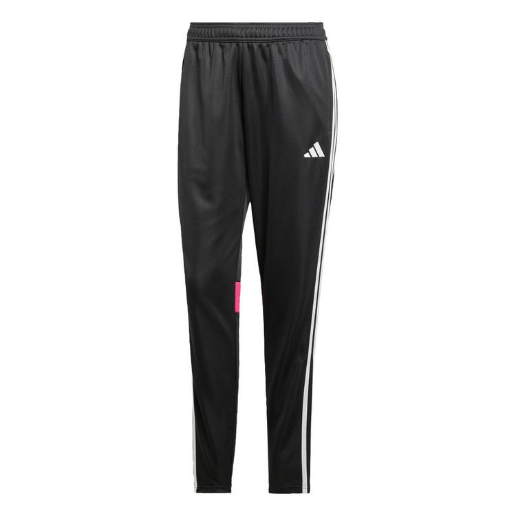 adidas adidas Tiro 25 Essentials Trainingshose Trainingshose Damen - Black / Clear Grey / Real Magenta - 0 | SportScheck