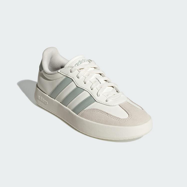 adidas adidas Barreda Schuh Sneaker Damen - Off White / Linen Green Met. / Linen Green Met. - 3 | SportScheck