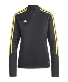 adidas Tiro 23 Club Track Top Damen Trainingsjacke Damen schwarzgelb