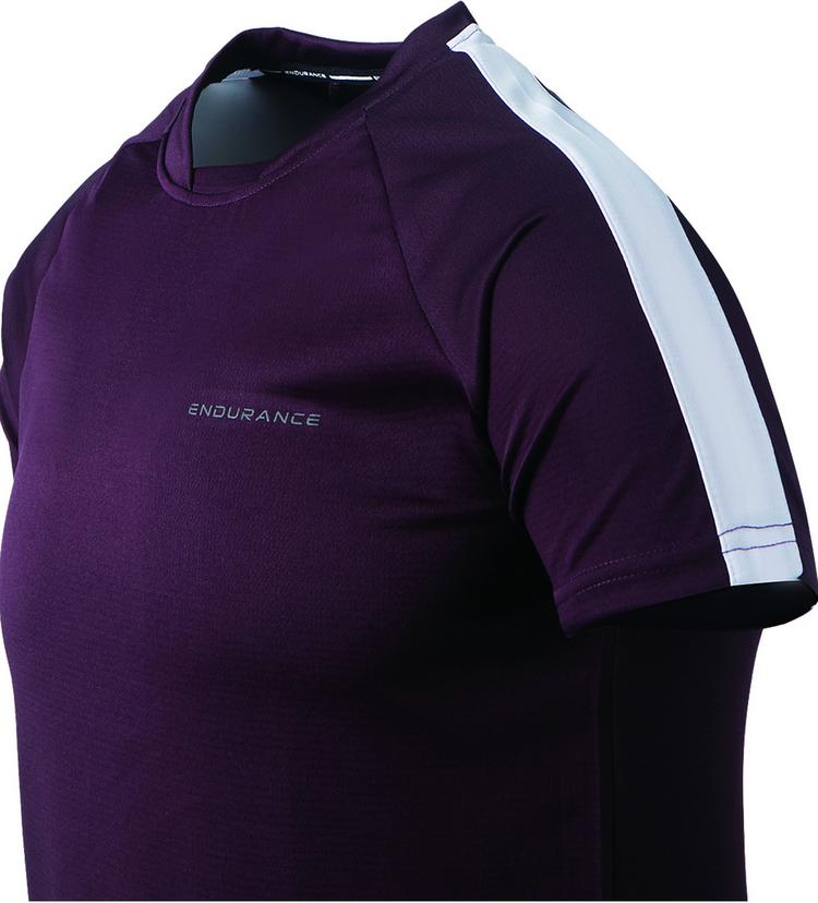 Endurance Endurance Actty Jr. Laufshirt Kinder - 4150 Purple Grape - 0 | SportScheck