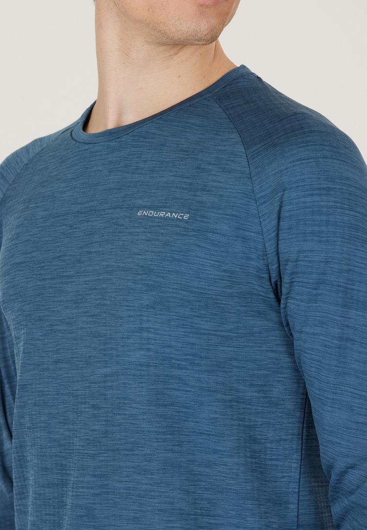 Endurance Endurance Avan Langarmshirt Herren - 2164 Slate Blue - 0 | SportScheck